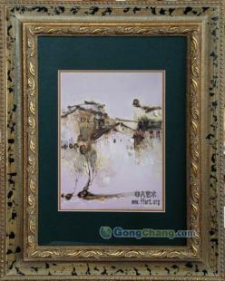 廠家直供油畫國畫工藝品壁畫墻藝浮雕手繪_禮品、工藝品、飾品_世界工廠網中國產品信息庫